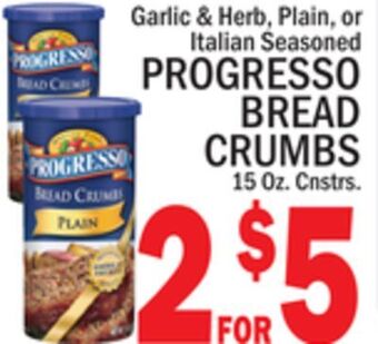 C Town Progresso bread crumbs offer