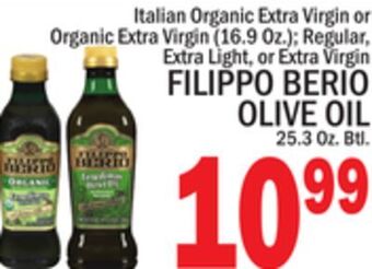 C Town Filippo berio olive oil 25.3 oz. btl. offer