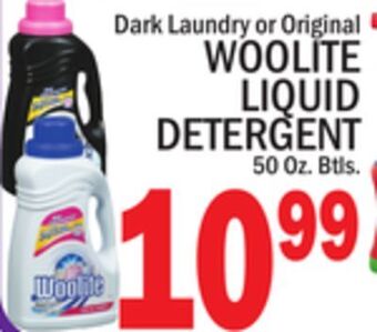 C Town Woolite liquid detergent offer
