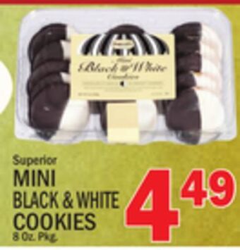 C Town Mini black & white cookies offer