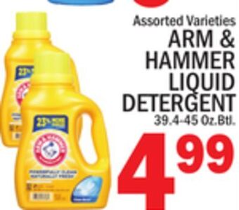 C Town Arm & hammer liquid detergent offer
