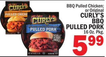 C Town Curly's bbq pulled pork offer