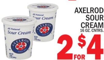 C Town Axelrod sour cream offer