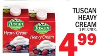 C Town Tuscan heavy cream offer