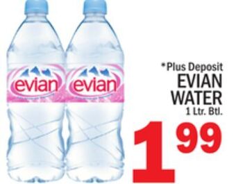 C Town Evian water offer