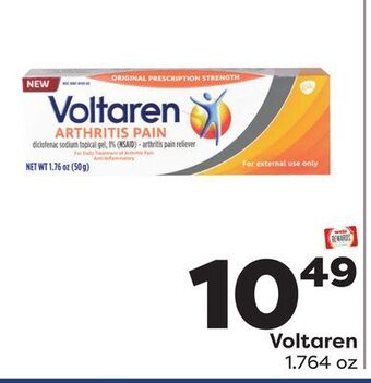 Weis Markets Voltaren offer