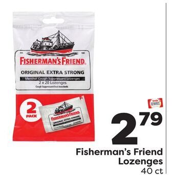Weis Markets Fisherman's friend lozenges offer