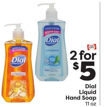 Weis Markets Dial liquid hand soap offer