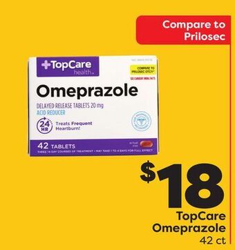 Weis Markets Topcare omeprazole offer