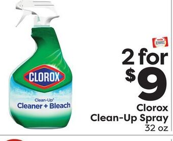 Weis Markets Clorox clean-up spray offer