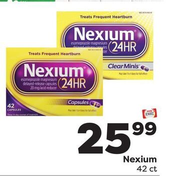 Weis Markets Nexium offer