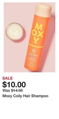 Bath & Body Works Moxy coily hair shampoo offer