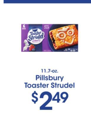 Price Rite Pillsbury toaster strudel offer