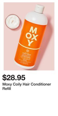 Bath & Body Works Moxy coily hair conditioner refill offer
