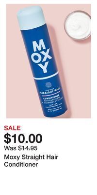 Bath & Body Works Moxy straight hair conditioner offer