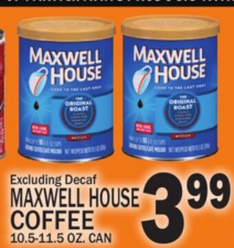 C Town Maxwell house coffee offer