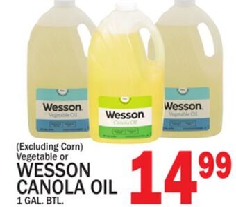 C Town Wesson canola oil offer