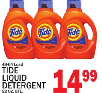 C Town Tide liquid detergent offer