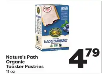 Weis Markets Nature's path organic toaster pastries offer