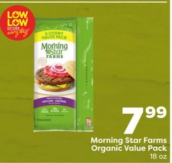 Weis Markets Morning star farms organic value pack offer
