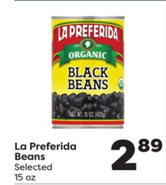Weis Markets La preferida beans offer