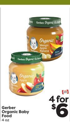 Weis Markets Gerber organic baby food offer