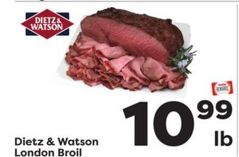 Weis Markets Dietz & watson london broil offer
