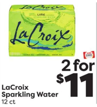 Weis Markets Lacroix sparkling water offer