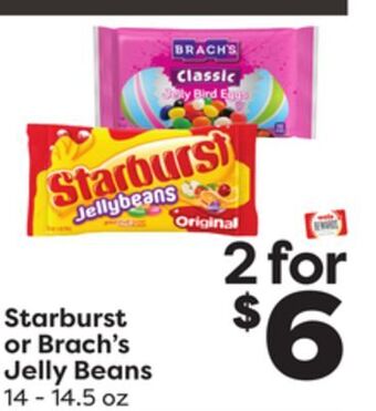 Weis Markets Starburst or brach's jelly beans offer