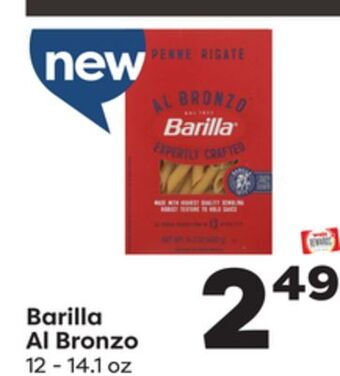 Weis Markets Barilla al bronzo offer