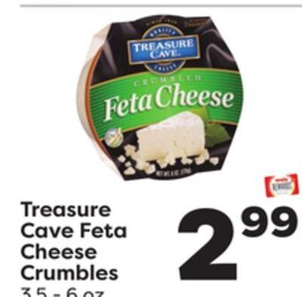 Weis Markets Treasure cave feta cheese crumbles offer
