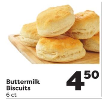 Weis Markets Buttermilk biscuits offer