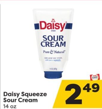 Weis Markets Daisy squeeze sour cream offer