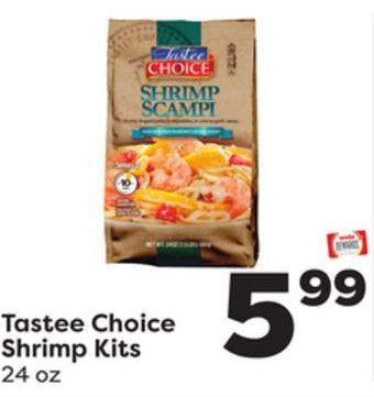 Weis Markets Tastee choice shrimp kits offer