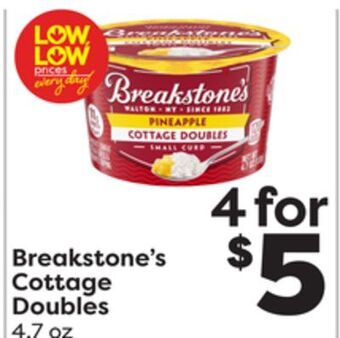 Weis Markets Breakstone's cottage doubles offer