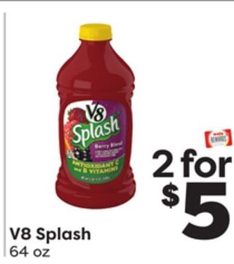 Weis Markets V8 splash offer