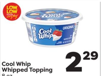 Weis Markets Cool whip whipped topping offer