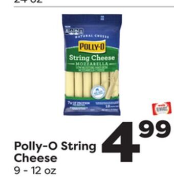 Weis Markets Polly-o string cheese offer