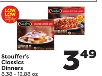 Weis Markets Stouffer's classics dinners offer