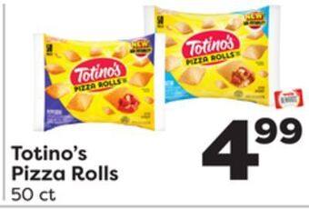 Weis Markets Totino's pizza rolls offer