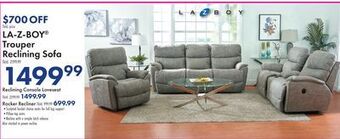 Boscov's La-z-boy® trouper reclining sofa offer