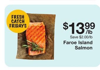 Fairway Store Market Faroe island salmon offer
