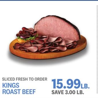 Kings Food Markets Kings roast beef offer