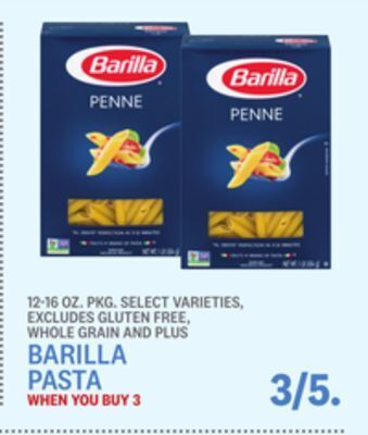 Kings Food Markets Barilla pasta offer