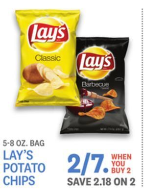 Kings Food Markets Lay's potato chips offer