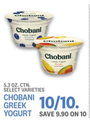 Kings Food Markets Chobani greek yogurt offer