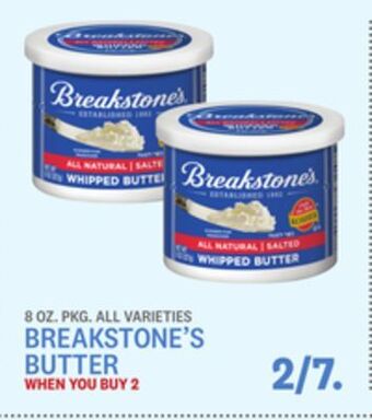 Kings Food Markets Breakstone's butter offer