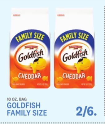 Kings Food Markets Goldfish family size offer