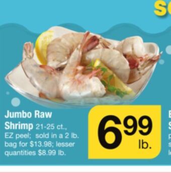 ACME Jumbo raw shrimp offer