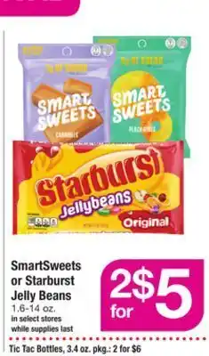 ACME Smartsweets or starburst jelly beans offer